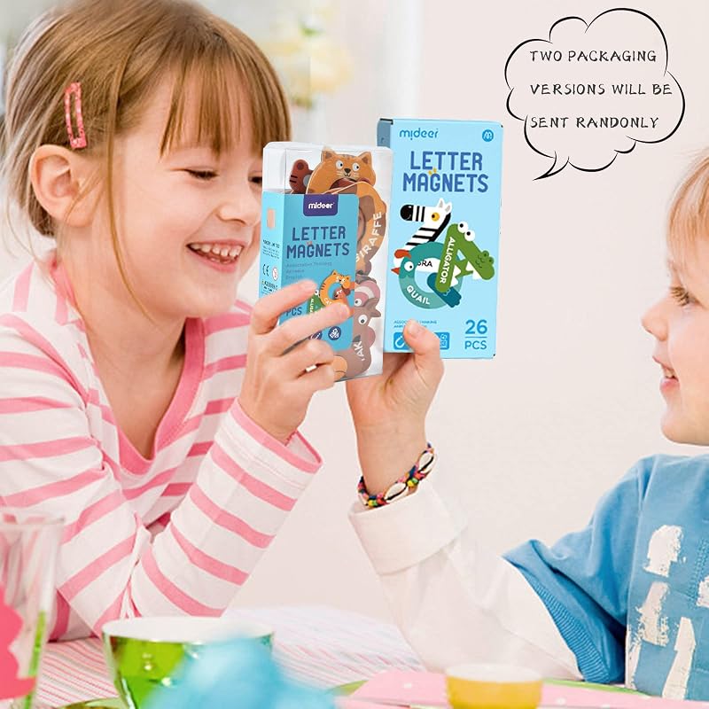 Mideer Large Magnetic Letters – Works on fridges and whiteboards