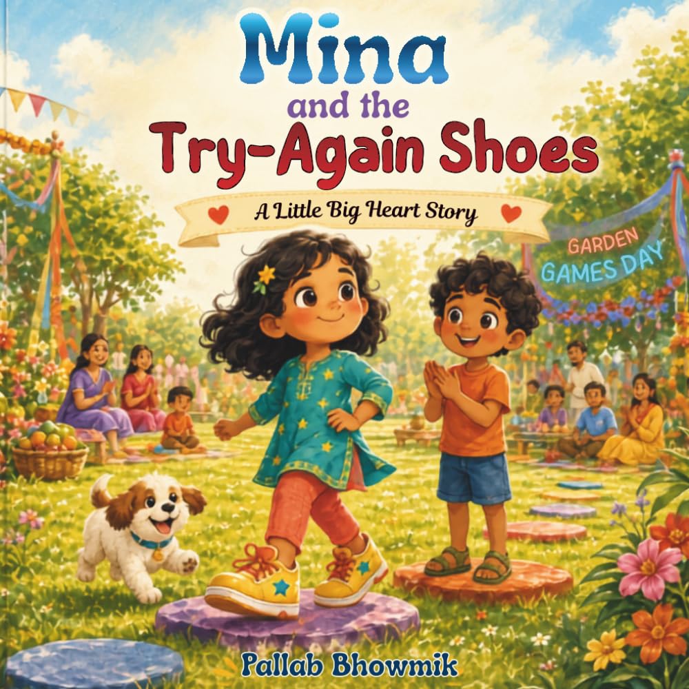 Mina and the Try-Again Shoes: A Colorful Picture Book About Perseverance, Confidence, and Not Giving Up for Ages 3-6 (Little Big Heart Stories)