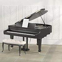 Vista 9 de TONOR 4 PCS Acoustic Panels, 47.2″ x 23.6″ x 0.35″ Leaf Pattern Soundproof Wall Panels, Full Self-Adhesive, Sound Absorbing Panels for Echo