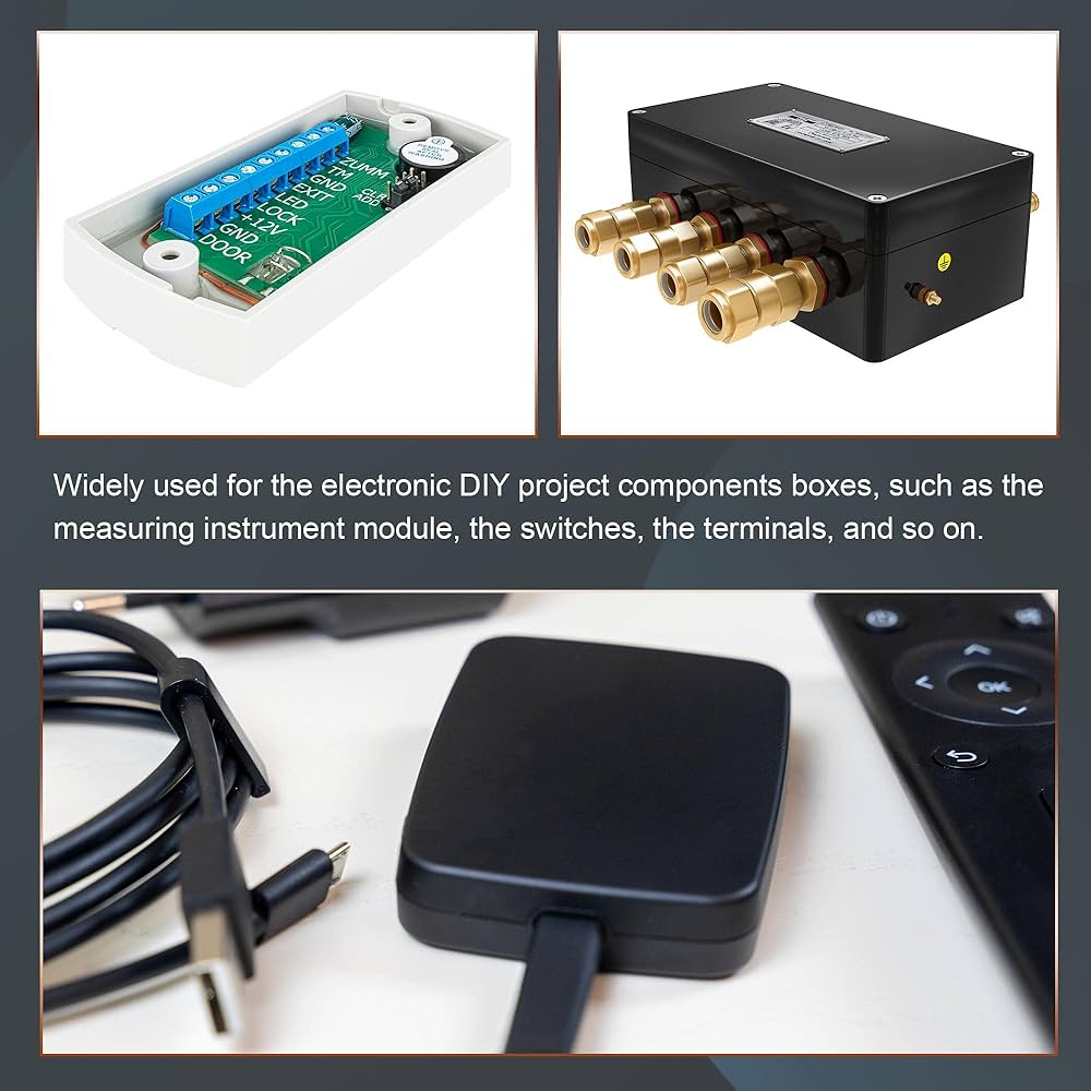 ミニ防塵ジャンクションボックス ABS 電気プロジェクト用 DIY バラ売り⭕️ ミニ防塵ジャンクションボックス ABS 電気プロジェクト用 DIY