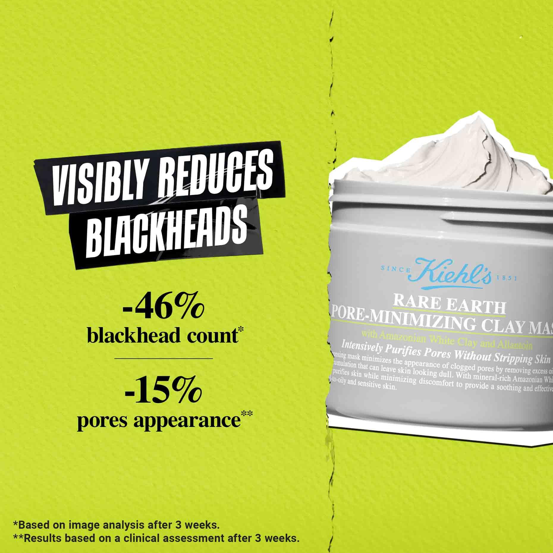 Kiehl's Rare Earth Pore Mask - Minimize Pores -2 Kiehl's Rare Earth Pore Mask - Minimize Pores -2