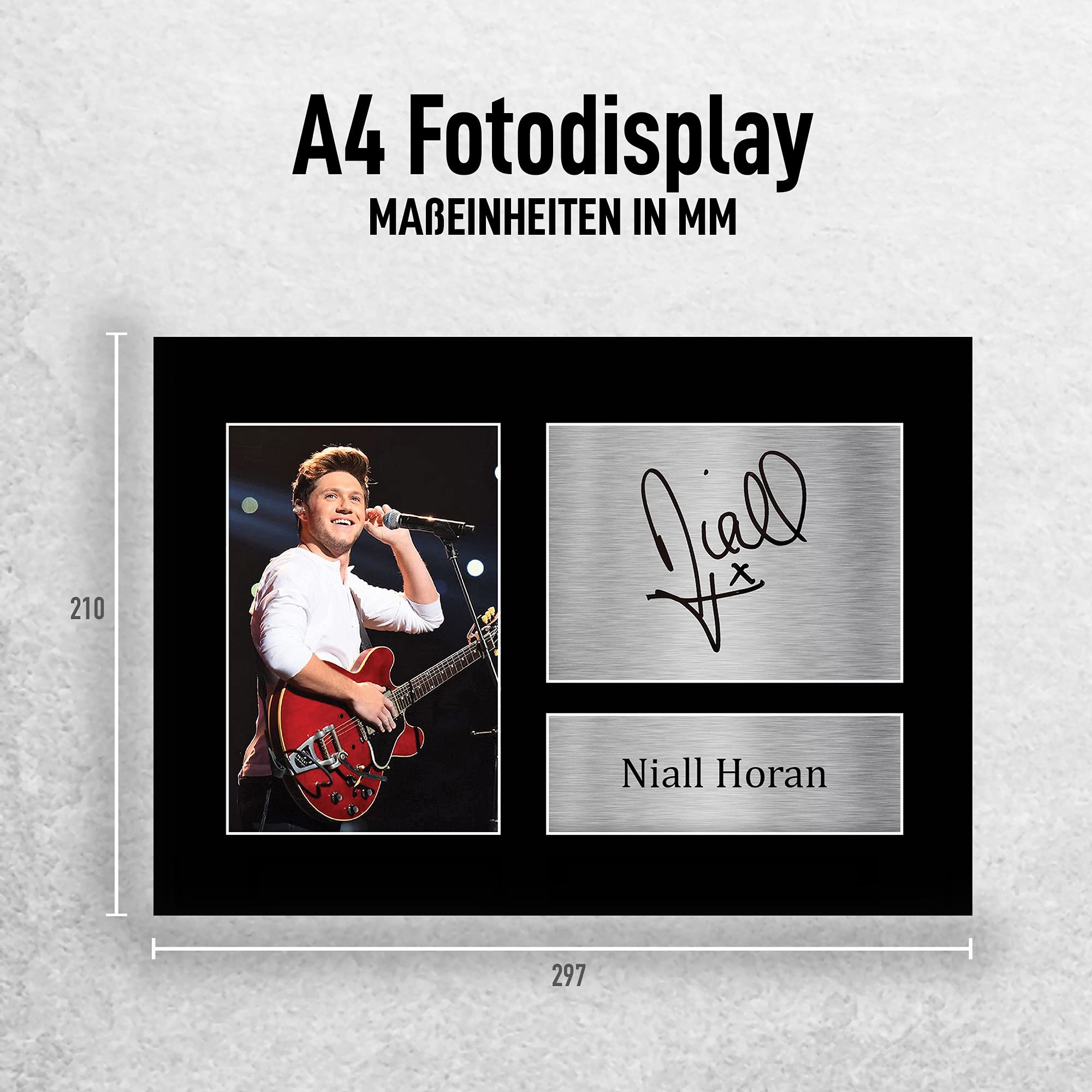 Stampa Autografata Niall Horan A4 - Poster Firmato Per Fan One Direction, Senza Cornice - Foto 8