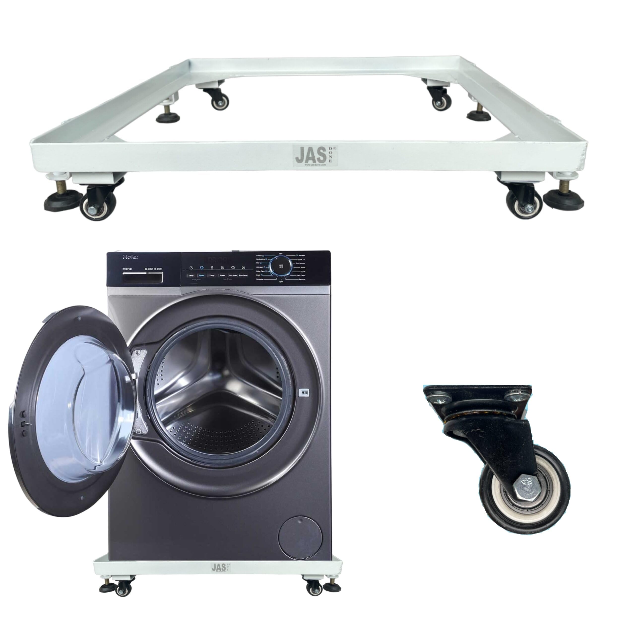 JASDONE ® Stand Trolley Compatible with All Brand (for IFB 6/6.5kg 24 x 18)