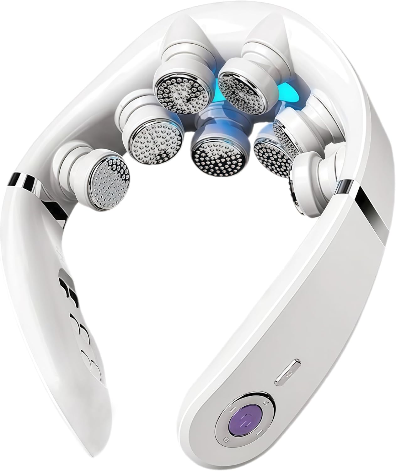 Vitality™ Magic Pro 8D Neck Massager with Heat, Portable Cordless Travel Massager for Deep Tissue Vibration, Muscle Relaxation Home Use Upgraded 2026(1 Pc)
