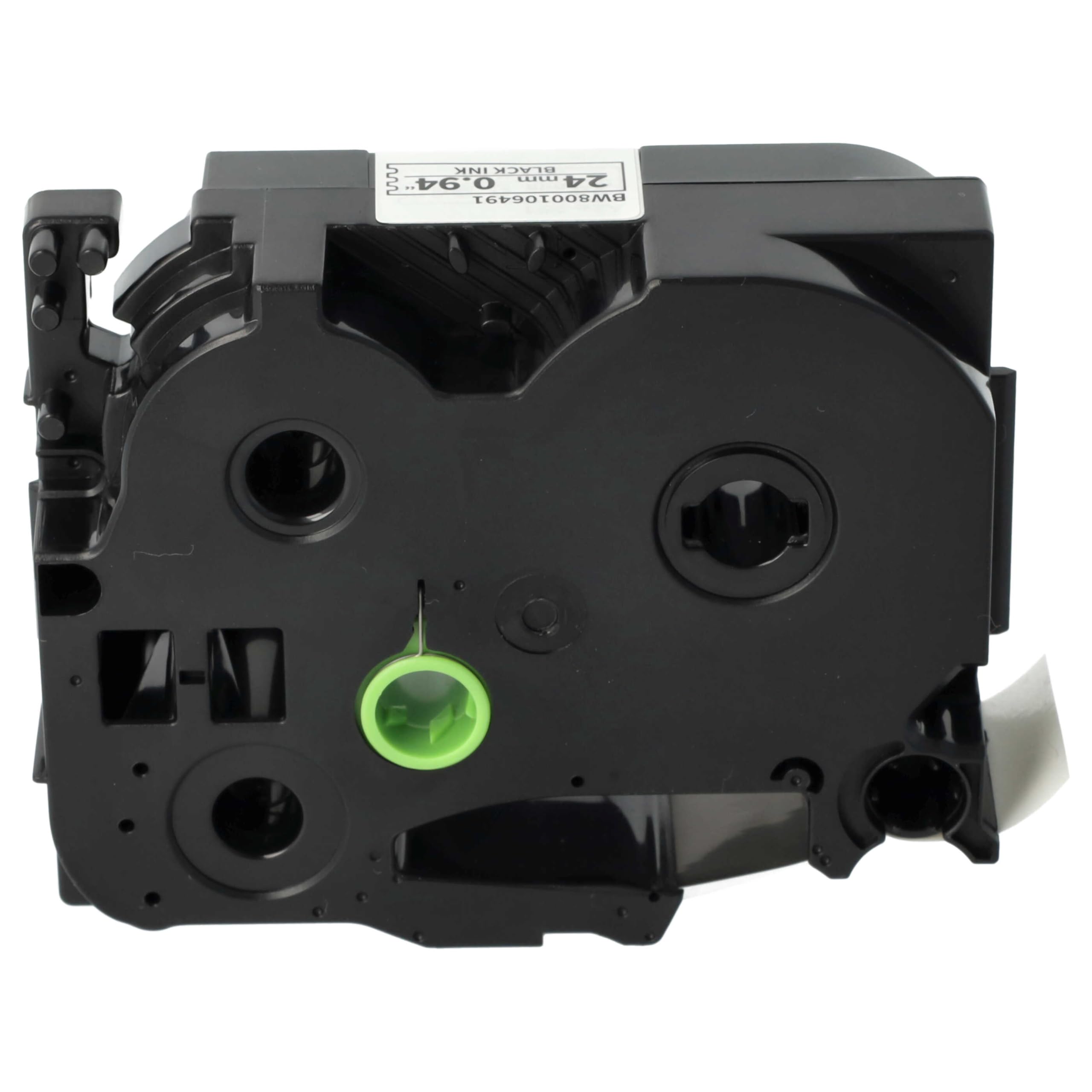 vhbw 10 x taśmy kompatybilne z drukarką etykiet Brother P-Touch RL 700 S, PT-P950W 8m x 24 mm, czarno-białe