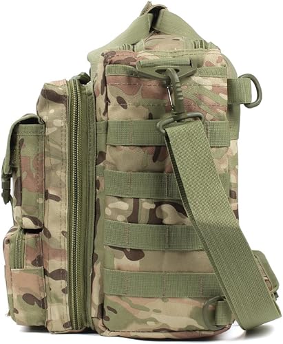 Miniatura 7 de Maletín táctico, 15 "hombres mensajero bolsa militar maletín para hombres