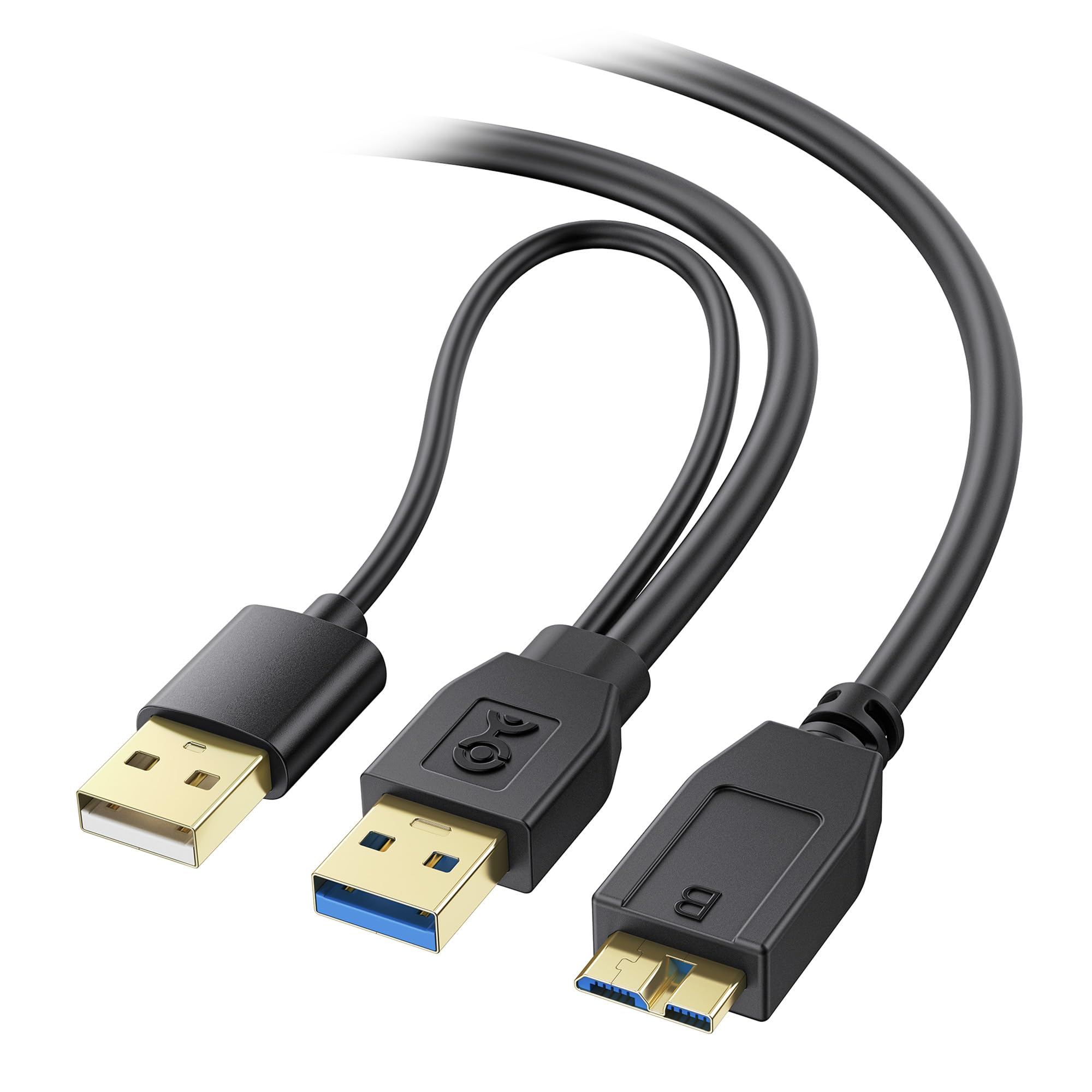 Cable Matters 5Gbps Micro-USB-3.0-Y-Splitterkabel, 0,5m