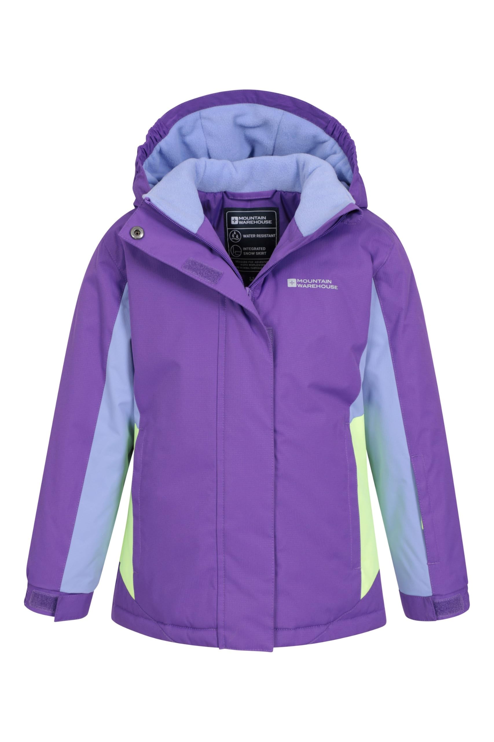 Mountain Warehouse Honey Skijacke für Kinder - Schneedicht, Kinderjacke mit Fleecefutter, Schneerock, Winterjacke- Hält Kinder warm