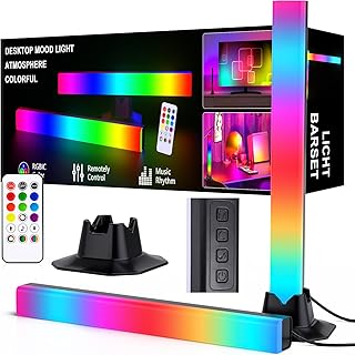 32CM Barre de LED RGB avec synchronisation musicale, Éclairage d