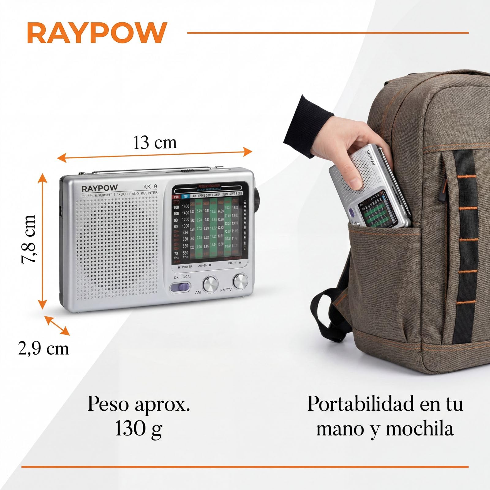 Radio Portatile AM/FM Applicabile Con Ricezione Eccellente Altoparlante Integrato Jack Per Cuffie E Usb Alimentato A Batteria Ideale Per Casa Esterni Ed Emergenze Nero 86136054