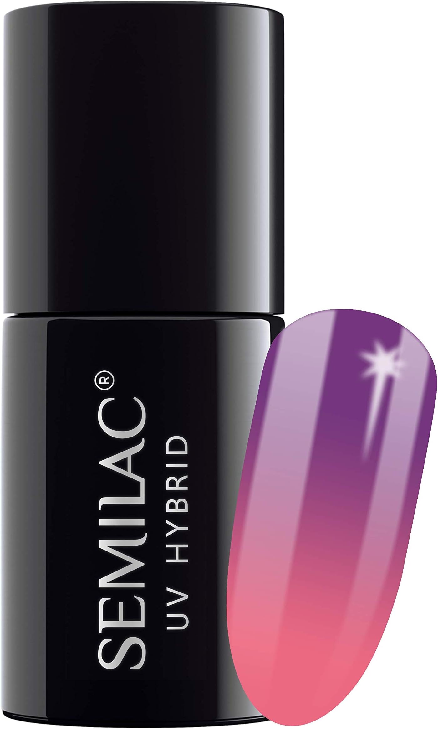 Semilac 7 ml 646/thermal purple&pink
