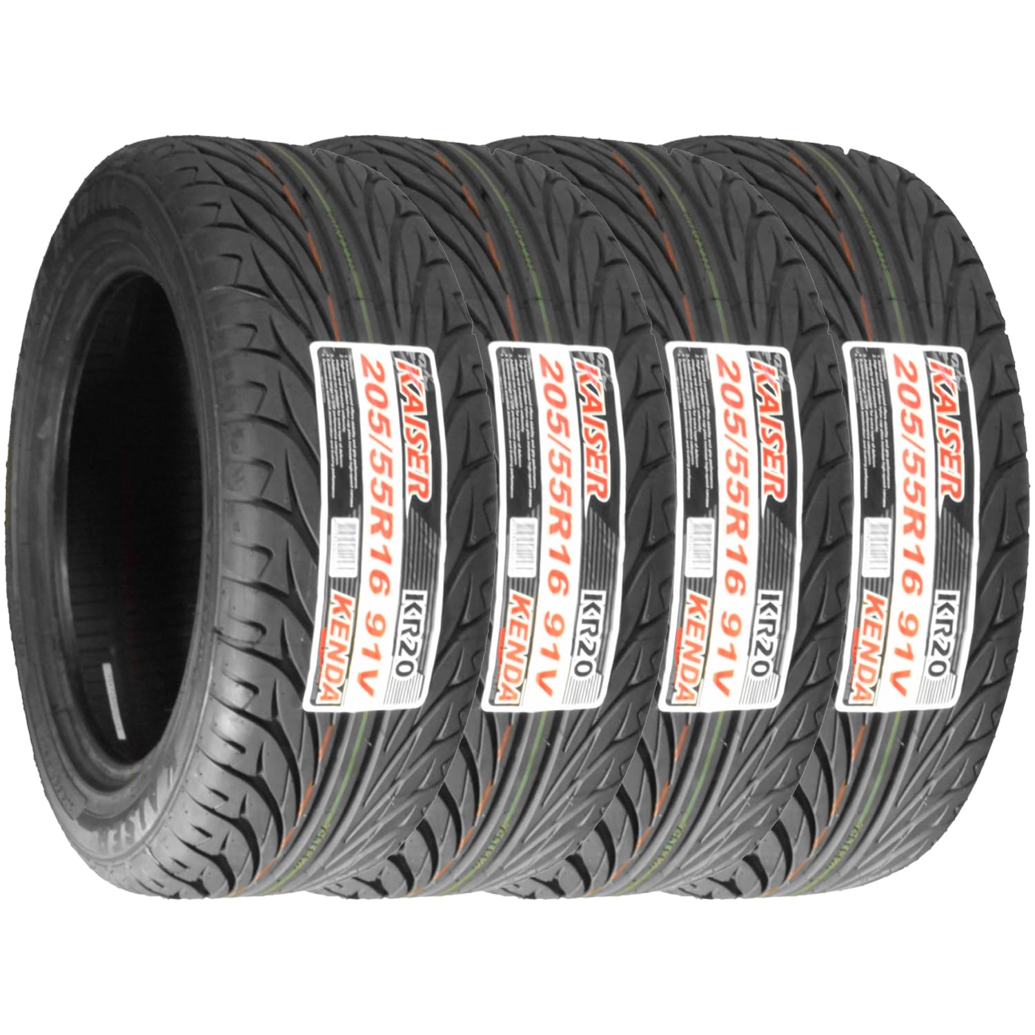 Amazon.co.jp: ケンダ(KENDA) サマータイヤ KAISER KR20 205/55R16 91V 