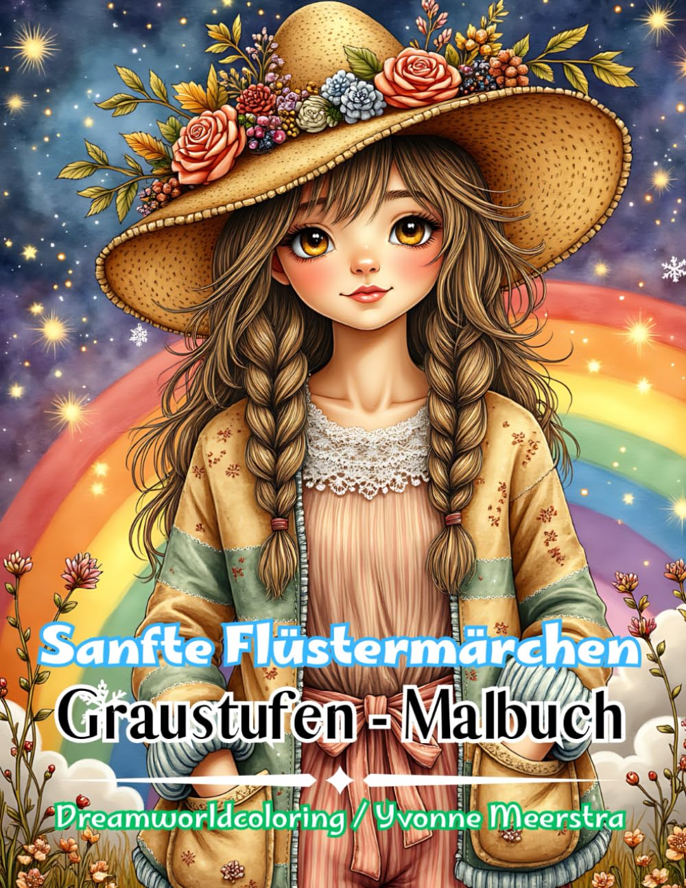 Sanfte Flüstermärchen: Ein traumhaftes Graustufen-Malbuch voller Magie, Ruhe und Fantasie