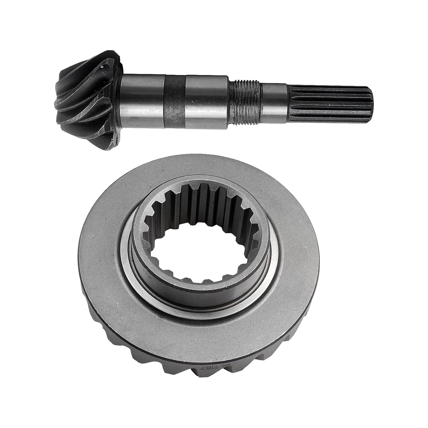 Front Crown & Pinion Bevel Gear Replacement for TA020-12013 Fit for 1905-2004 Kubota L2800DT L3010DT L3010GST L3010HST L3300DTGST L3400DT L3400HST L3410DT L3410GST