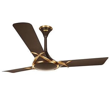Luminous Deco Premium Deltoid 1200mm Ceiling Fan (Expresso Gold)