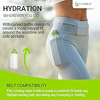 Vista 3 de FlipBelt Portable Lightweight Running Water Bottle