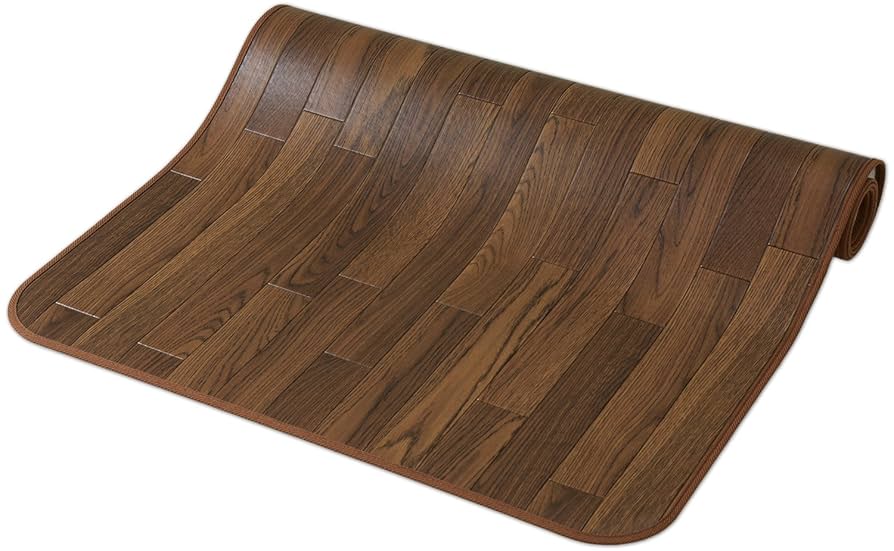 日本製 ホットキッチンマット 幅240cmタイプ ダークブラウン 木目調 楽天市場】ホットキッチンマット240の通販