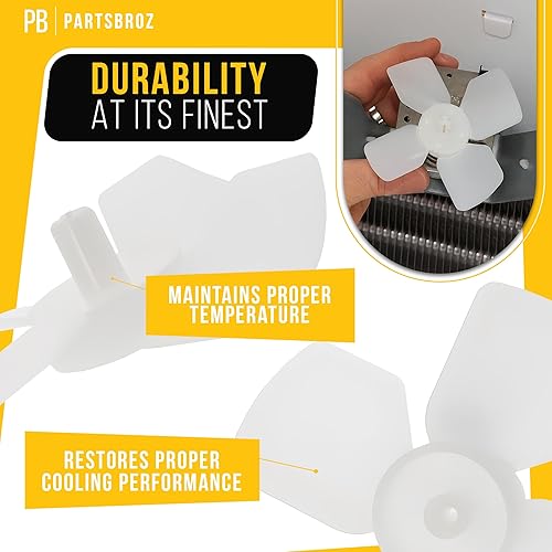 Miniatura 4 de PartsBroz 5308000010 - Ventilador de evaporador compatible con frigoríficos y congeladores Electrolux (sustituye a AP2152058, 08000010, 1083,