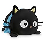 TeeTurtle - The Officially Licensed Original Sanrio Reversible Plushie - Chococat Plushie - Cute Sensory Fidget Stuffed Animals That Show Your Mood
