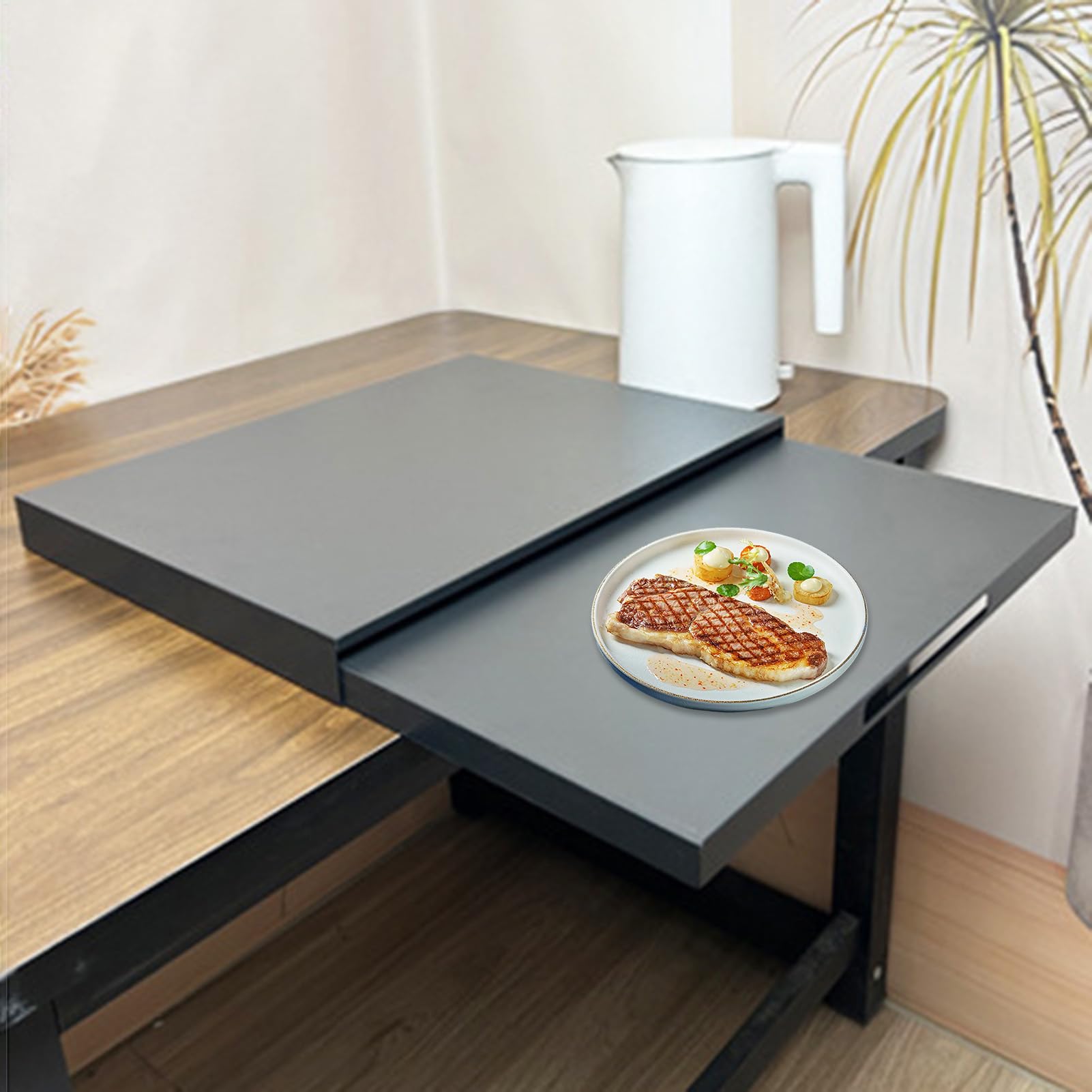 Mikrowellen Untersatz, Auszug Mikrowellen, Platzsparender Kaffeemaschinen Ständer Und Arbeitsplatten Backofen Organizer