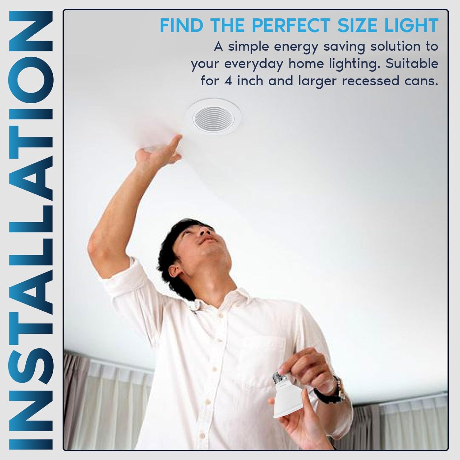 LUXRITE 12-Pack PAR30 Short Neck LED Flood Light Bulb, 75W Equivalent, 3000K Soft White, 900 Lumens, 11W, Dimmable LED Spotlight Bulb, Damp Rated, UL Listed, E26 Standard Base - Indoor Outdoor