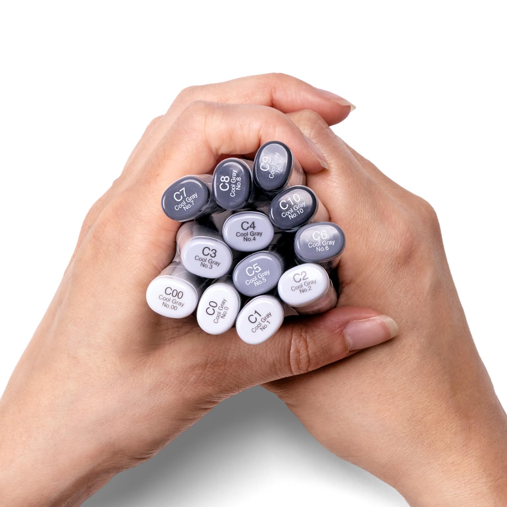 Amazon | Copic Sketch アルコールマーカー 12本セット クールグレー