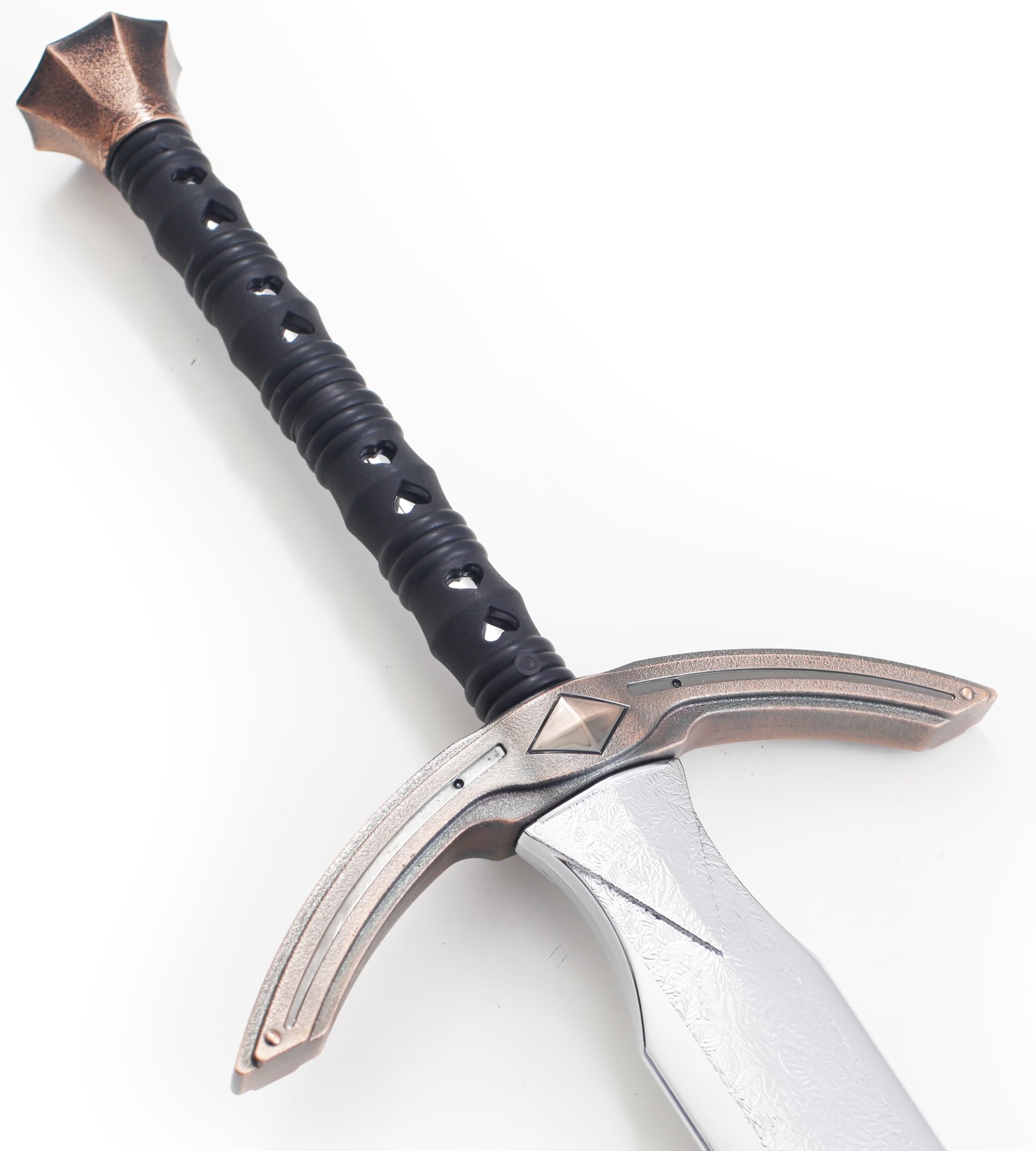 Epee Tout en Polypropylene Medievale en Plastique Haute Qualité Excalibur 115cm - Entrainement Combat de Frappe Sabre