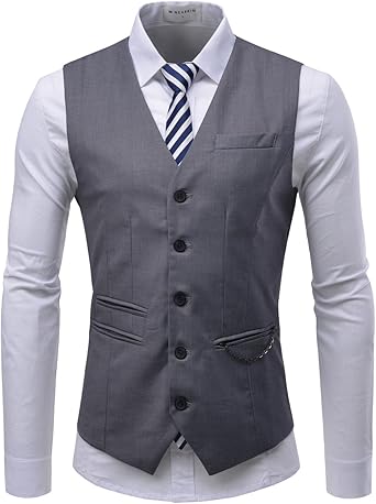 3 button vest
