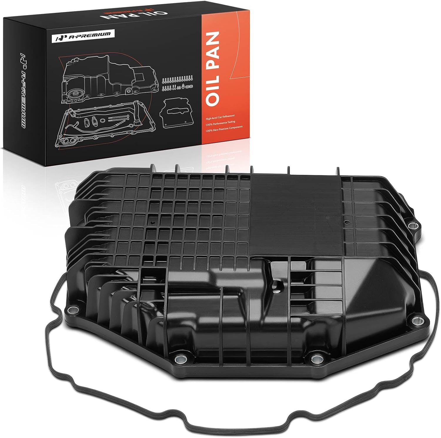 A-Premium Transmission Oil Pan with Gasket Compatible with BMW F48 Series X1 2020-2022, F44 Series 228i Gran Coupe 2021-2023, 228i M235i xDrive Gran Coupe