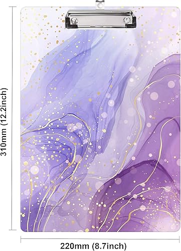 Miniatura 2 de Portapapeles de moda, portapapeles de madera decorativos tamaño A4 para profesores, enfermeras, médicos, estudiantes y niños, diseño lindo para