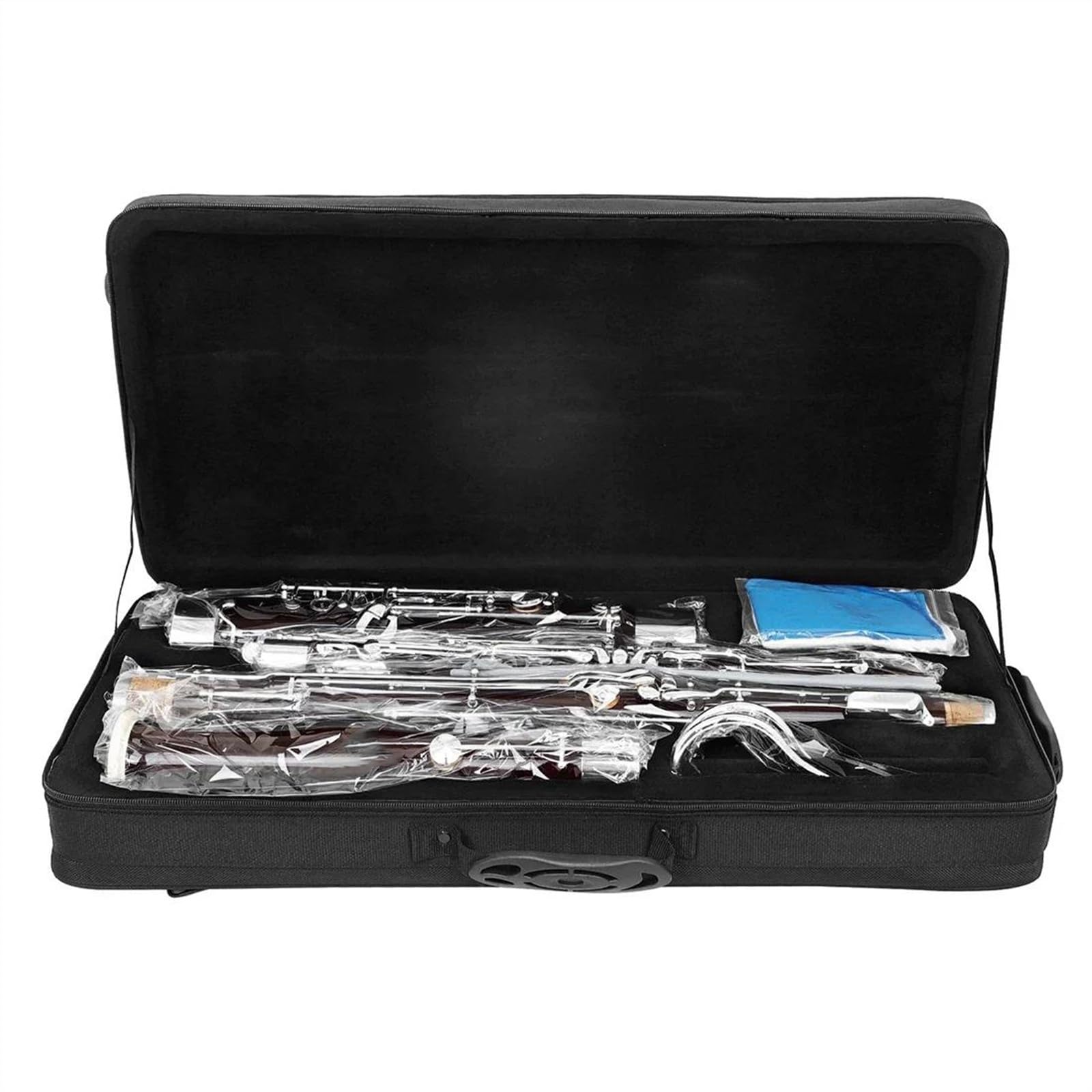 Chiave C Fagotto Corpo In Acero Imbottitura In Pelle Italiana Strumenti A Fiato Professionali Con Custodia Fagotto Per Principianti