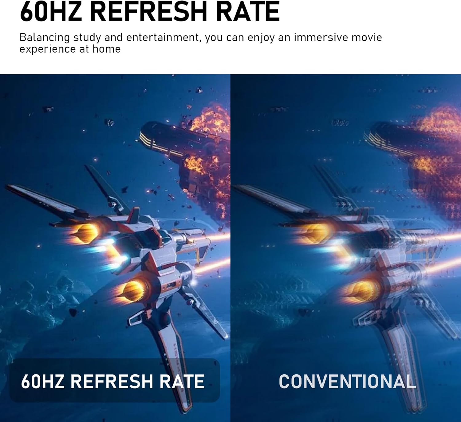 Gawfolk monitor with built-in dual speakers