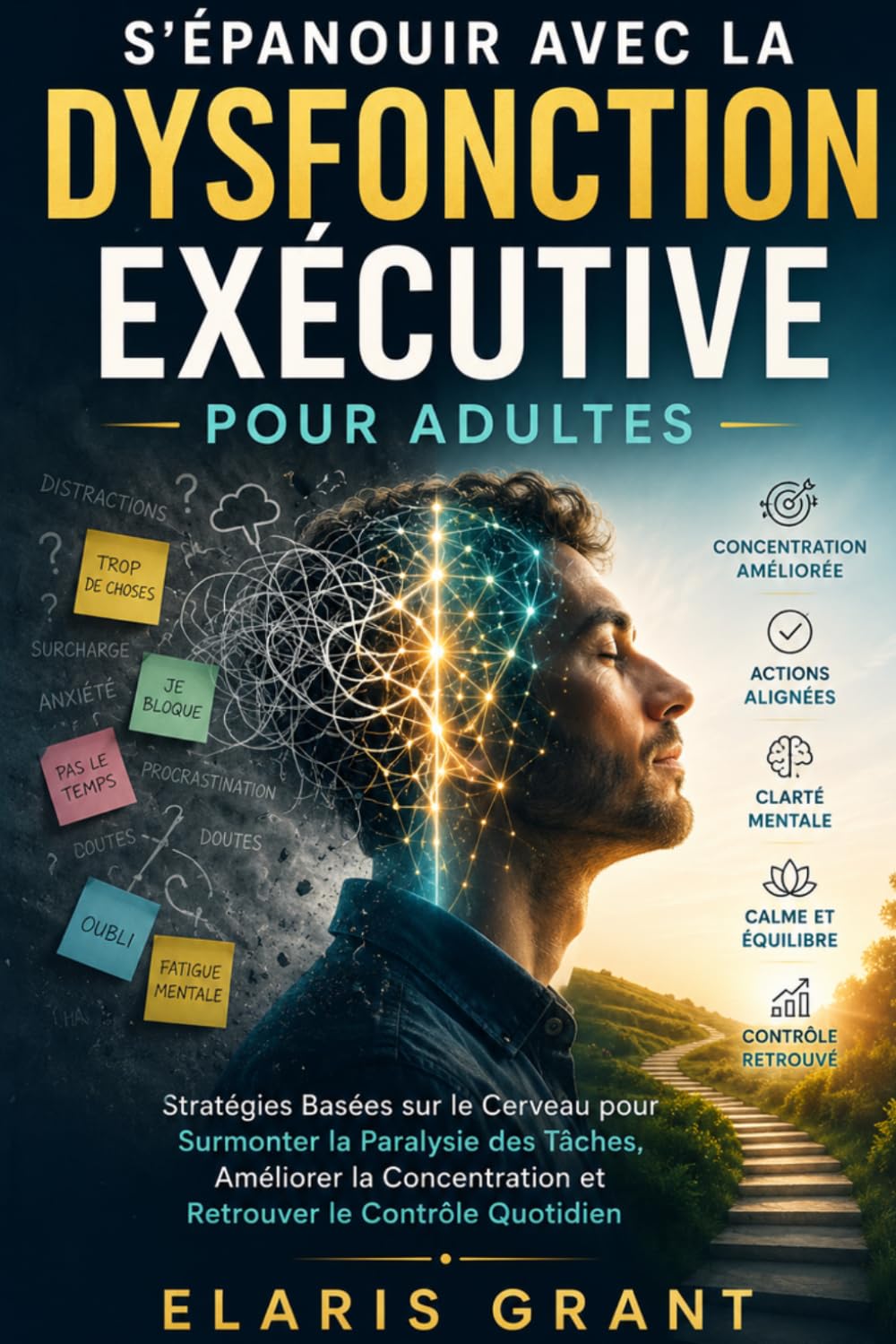 S'épanouir avec la Dysfonction Exécutive pour Adultes: Stratégies Basées sur le Cerveau pour Surmonter la Paralysie des Tâches, Améliorer la Concentration et Retrouver le Contrôle Quotidien