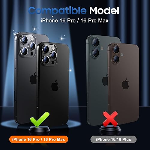 Miniatura 21 de UniqueMe [Paquete de 3 protectores de lente de cámara compatibles con iPhone 14 Pro Max/iPhone 14 Pro, vidrio templado, [compatible con fundas]