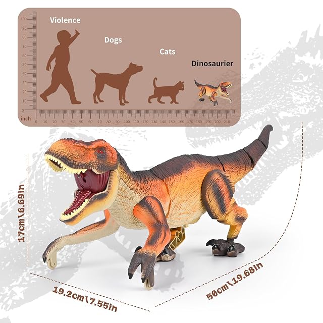 Foto 4 de 7 de Dinosaurio Teledirigido con Movimiento,Dinosaurio teledirigido Juguetes Infantiles,Juguetes Dinosaurios…