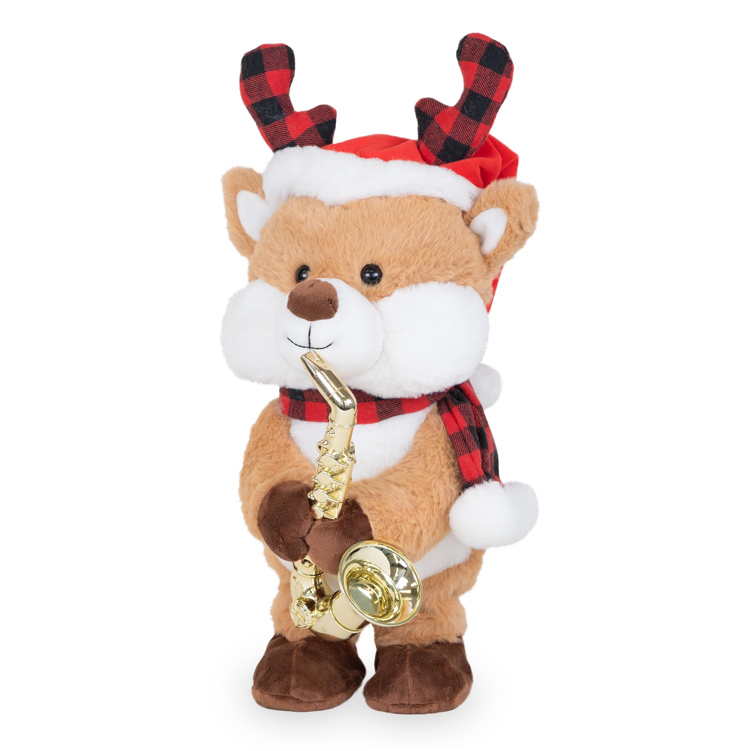 Amazon.com: Cuddle Barn - Jazzy Antlers | Animated Christmas
