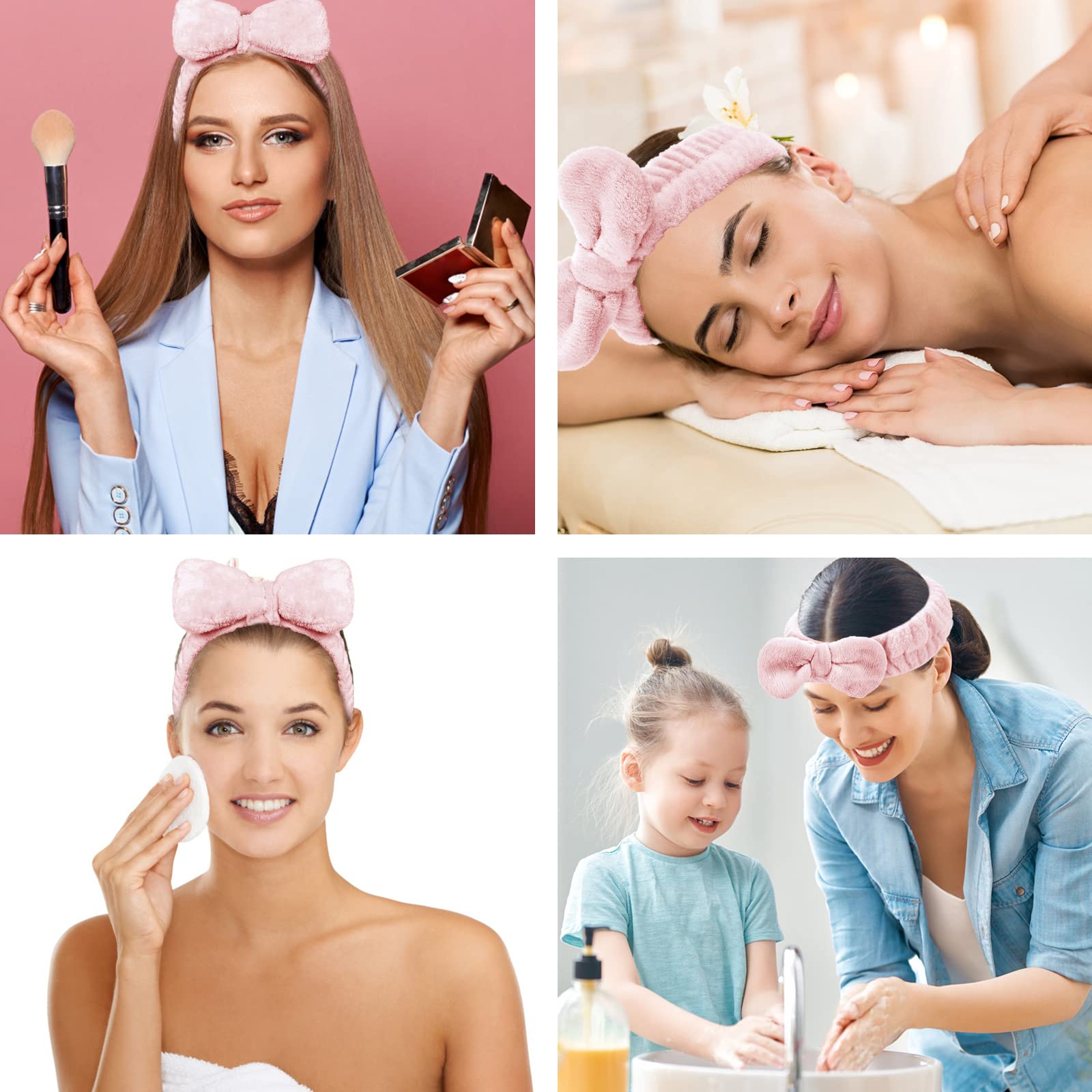Spa Face Headbands Face Washing Makeup Hair Band Soft Elastic Washing - View #2