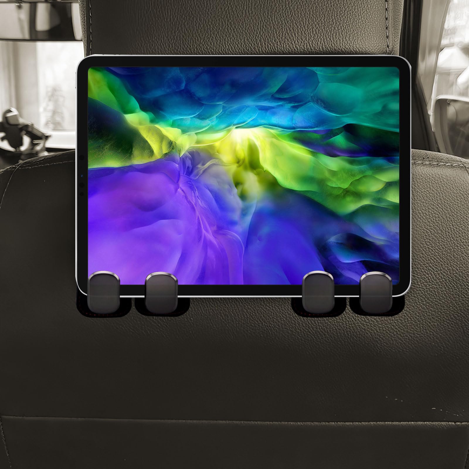 Nuovo 2 pezzi gancio per sedile posteriore per auto sedile posteriore multifunzione poggiatesta gancio per appendere portaombrelli sedile posteriore portaoggetti Organizer per interni  34