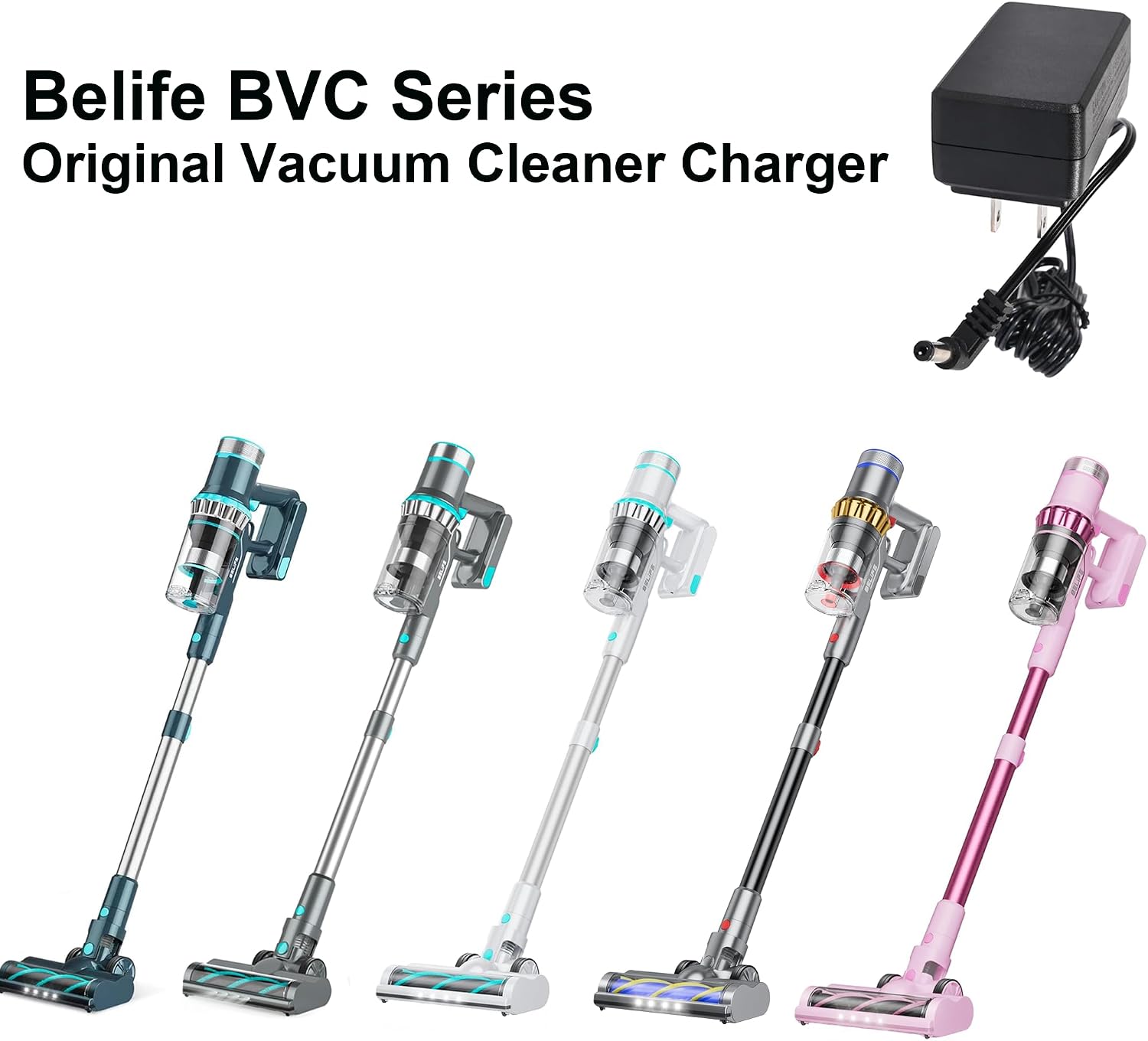 Belife BVC Series Charger and Compatible Vacuums