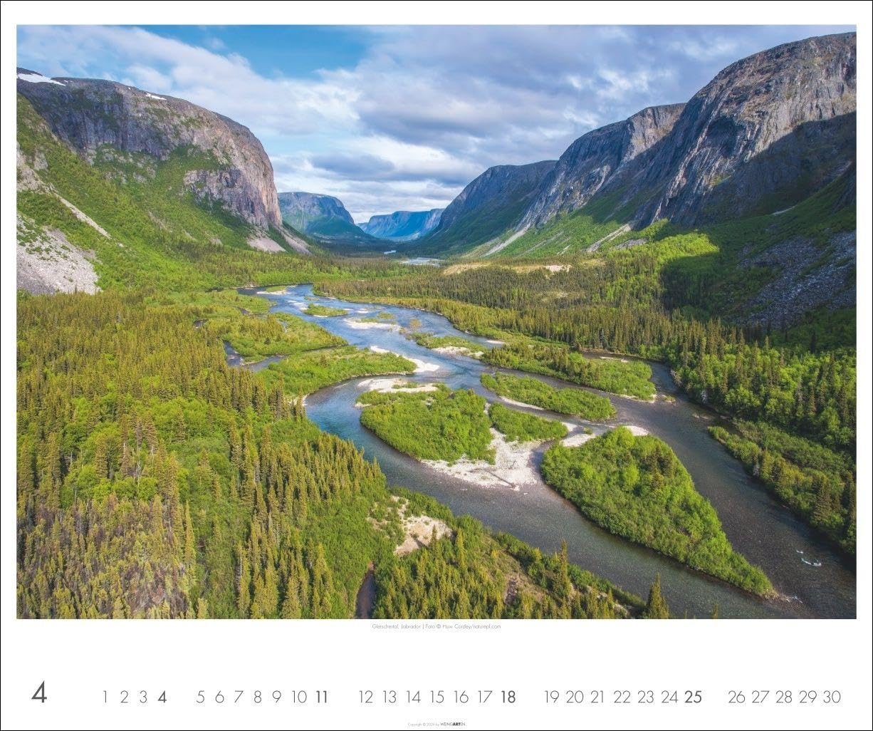 Kanada Kalender 2027 - Der Ruf der Wildnis: Der Ruf der Wildnis. Großer Foto-Wandkalender mit faszinierenden Bildern der kanadischen Weite. 55 x 46 cm. Querformat