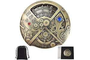 Unique Dice Unusual TTRPG Metal Gear Wheel Auto Dice Roller