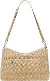 Desigual shoulder bag cross body bag Half Logo Raffia Leiria Bag Natural beige - 3