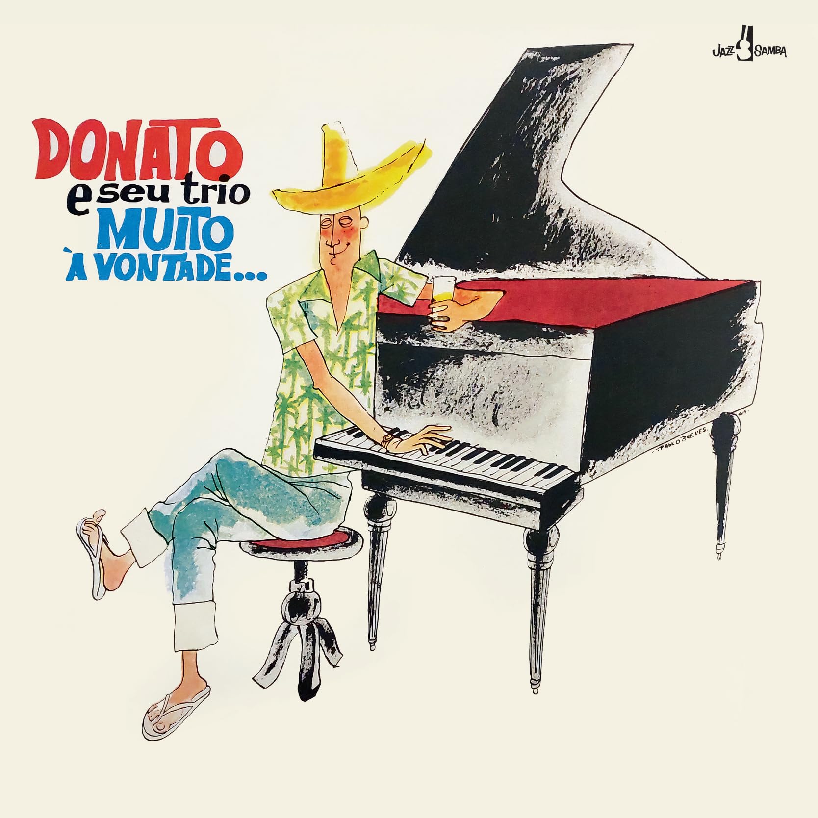 Joao Donato Muito A Vontade (limited Edition) (+4 Bonus Tracks) LP New 843656318