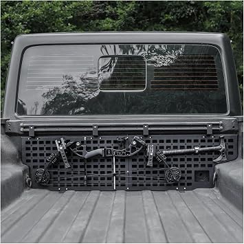 Retractable Cargo Cover For Jeep For Gladiator JT 2019-2024 Truck Bed Cab Wall Cargo Storage Racks Multi-Function Modular Auto Parts Parcel Shelf