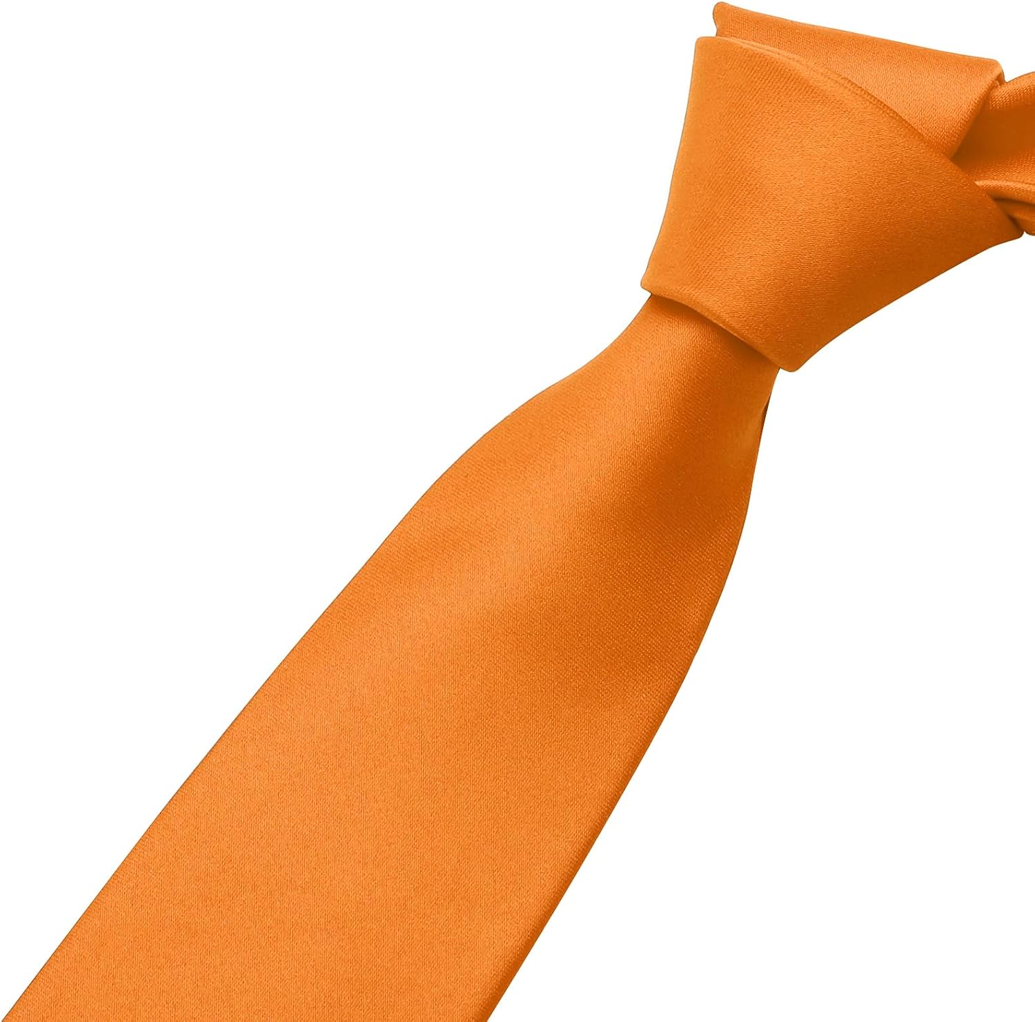 KOOELLE Men's Solid Color Formal Ties for Men image 4