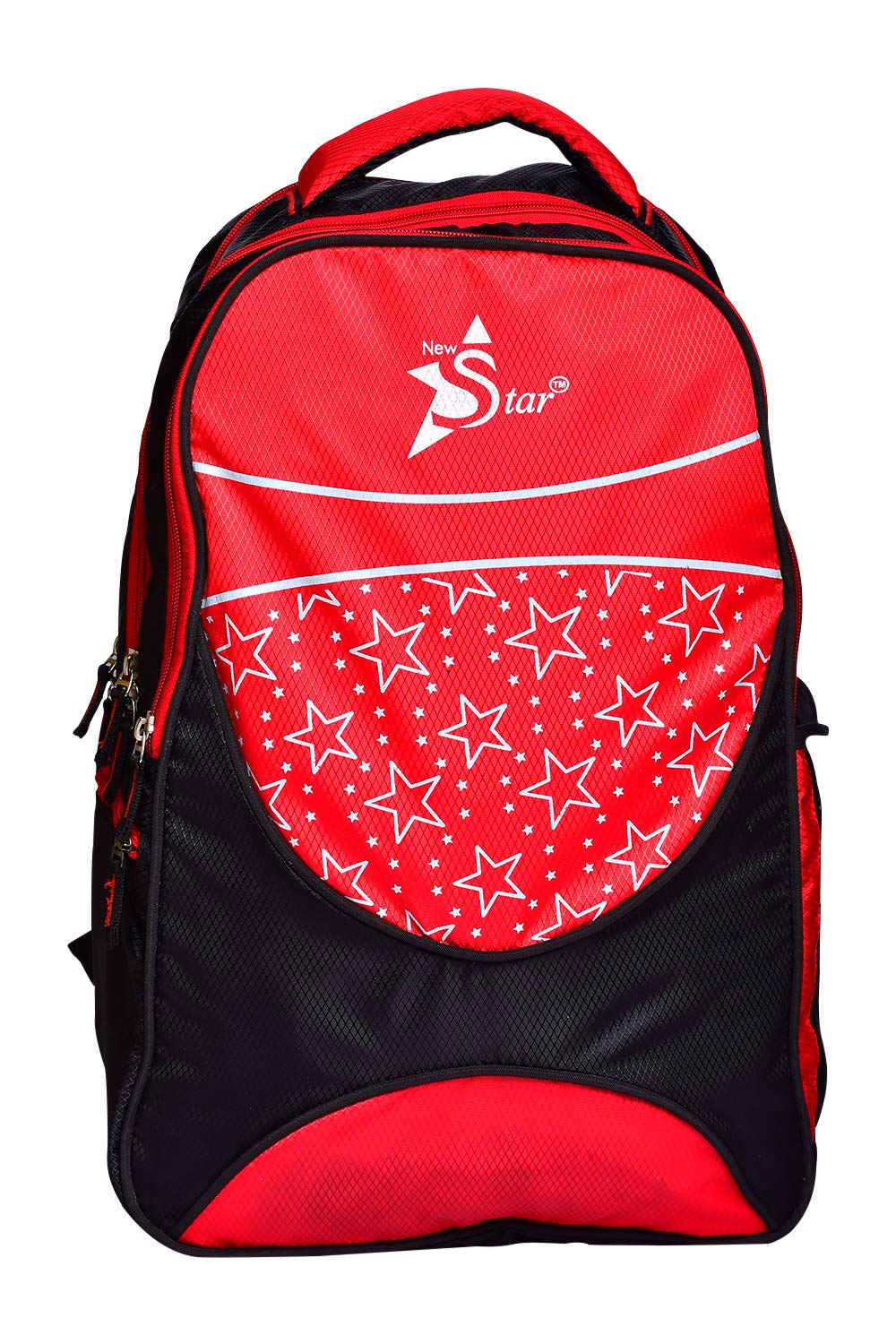 New Star Laptop Backpack (Red & Black)