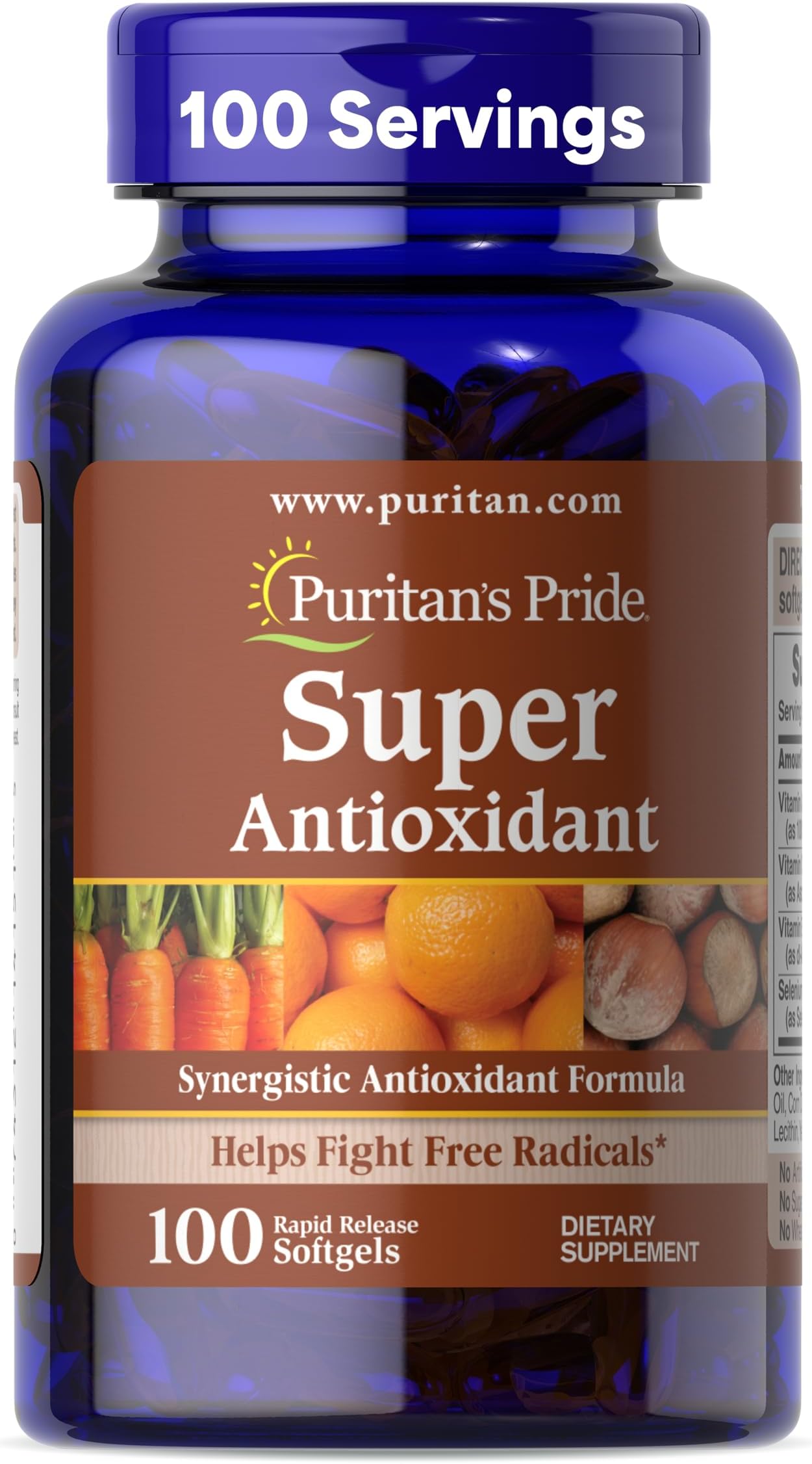 Formula, Softgels by Super Antioxidant 100 Count (Pack of 1)