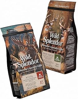 WILD SPLENDOR Ground Coffee 2-Pack, Sample & Save, Great Gift, 12oz Each