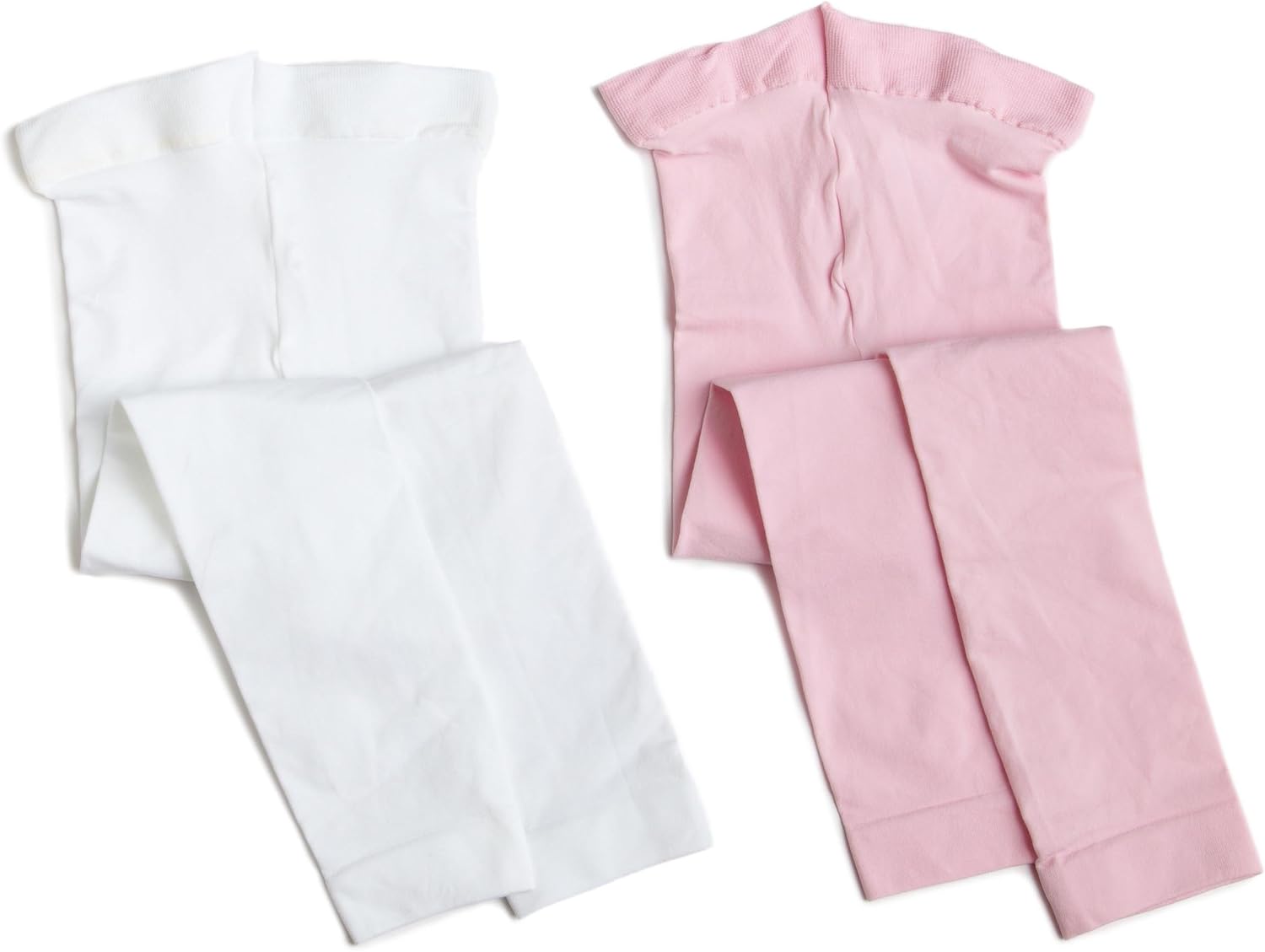 Jefferies Socks Girls 2-6X Footless 2 Pack Tights