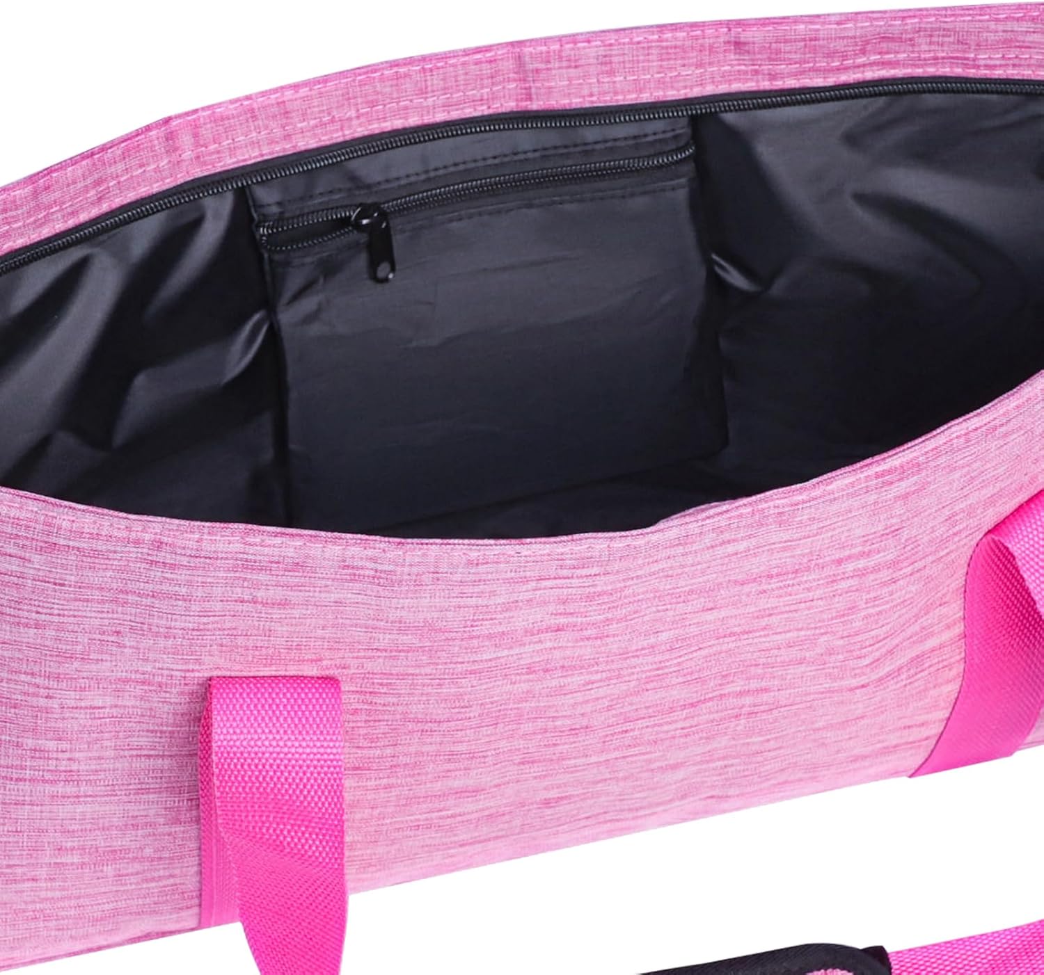 Jongyance Empty Mahjong Bag, Pink Mah-jongg Carrying Bag with Two Wrappers for American Mahjong Set (Empty Bag Only